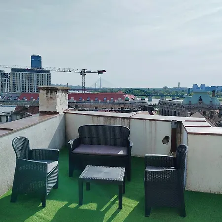 Апартаменты On Water - Big Balcony Белград